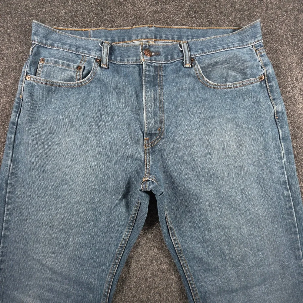Levi's 559 Relaxed Straight Jeans Mens 36x32 Blue Medium Wash Denim 00559-0733